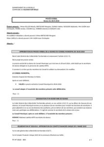 Aperçu de Procès-verbal du 28 avril 2026