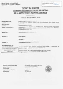 Aperçu de Délibération n° 2026-012 — Delegue Si Assainissement Craincourt Aulnois
