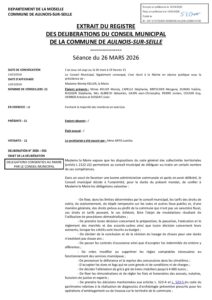 Aperçu de Délibération n° 2026-015 — Delegations consenties au Maire par le Conseil Municipal