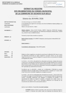 Aperçu de Délibération n° 2026-020 — Budget Fongibilite des credits pour lannee 2026