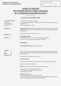 Aperçu de Délibération n° 2026-021 — Taux des taxes locales