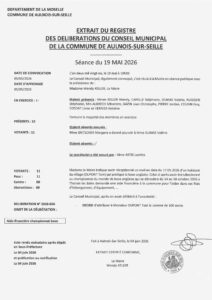 Aperçu de Délibération n° 2026-026 — Subvention DUPONT Tom Boxe